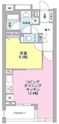 デュエット北千住マキアの物件間取画像